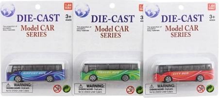 Metalen bus 9 cm