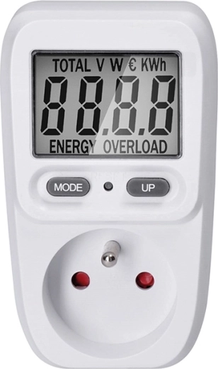 Solight digitale elektriciteitsverbruiksmeter