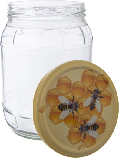 Screw-on lid included