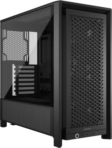 Black MIDI TOWER Corsair Frame 4000D RS Case