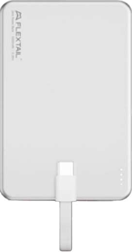 Flextail Zero Power Metal magnetic power bank 5000 mAh silver
