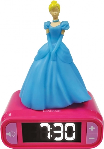 Réveil pour enfants Disney Princess avec veilleuse