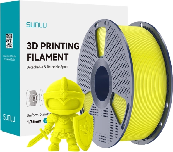 Sunlu PLA+ geel filament
