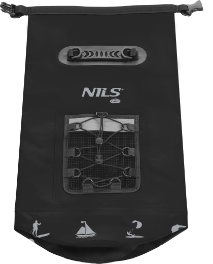 Front mesh pocket for essentials