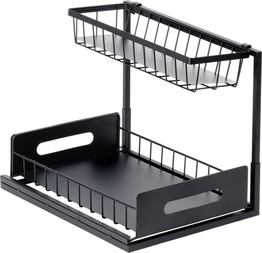 Stable metal construction in black