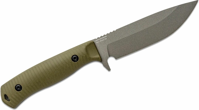 Premium CPM CruWear steel with Tungsten Cerakote finish