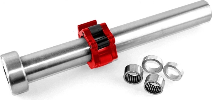 Smooth rotation thanks to 8 needle bearings