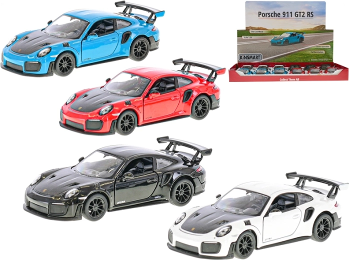 Metalen automodel PORSCHE 911 GT2 RS 1:36 Kinsmart