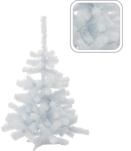 Artificial white fir tree 150 cm - 1 piece