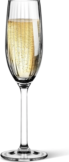 Flute shape for sparkling wines