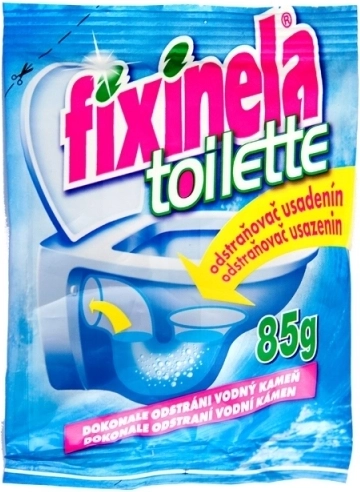 Fixinela Toilette – Pulver zur Entfernung von Kalkablagerungen für die Toilette, 85 g