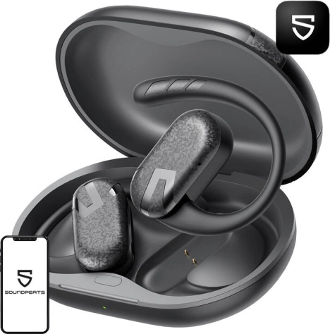 Écouteurs sans fil Soundpeats Breezy (noir)