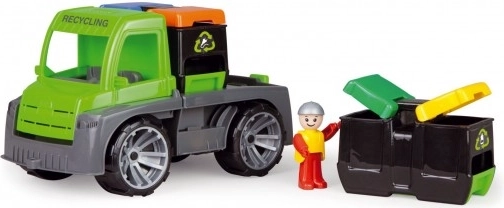 Lena Truxx Recycling Truck with Containers