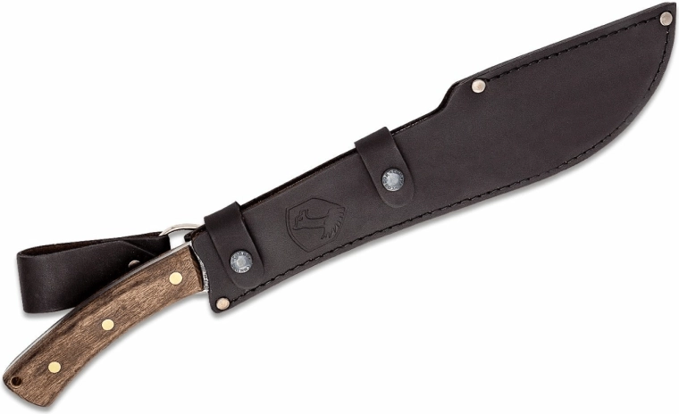 Ergonomic walnut handle