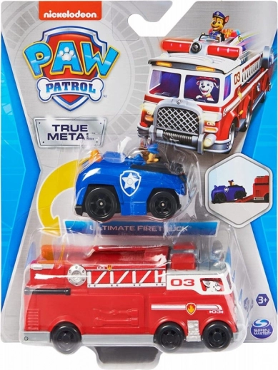 Paw Patrol Vehicle Set - Fire Truck and Chase