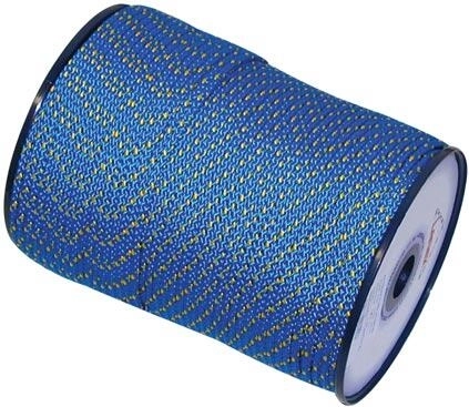 Braided PP cord without core 4 mm, multicolor, 200 m