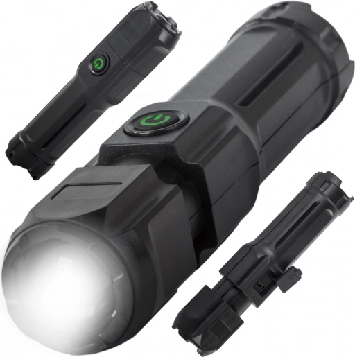 Wiederaufladbare taktische LED-Taschenlampe mit Zoom XPE