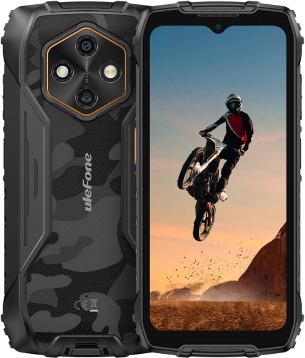 RugKing 4 Pro 4G 8/256 GB IP69K Black Smartphone