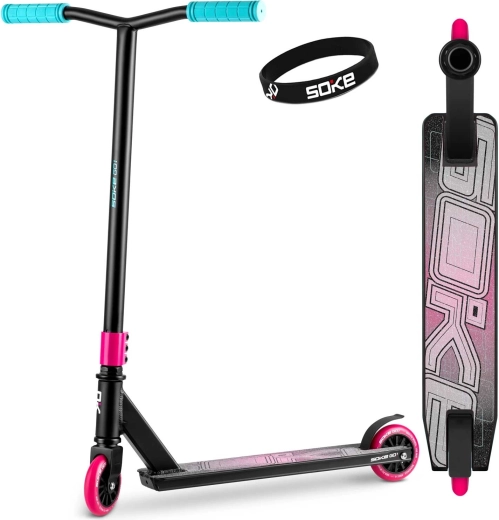 Soke Go! roze-blauwe freestyle step