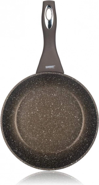 Non-stick 2-layer surface with marble texture