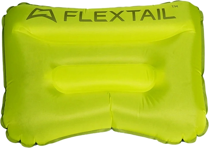 Opblaasbaar kussen Flextail Tiny Pillow groen