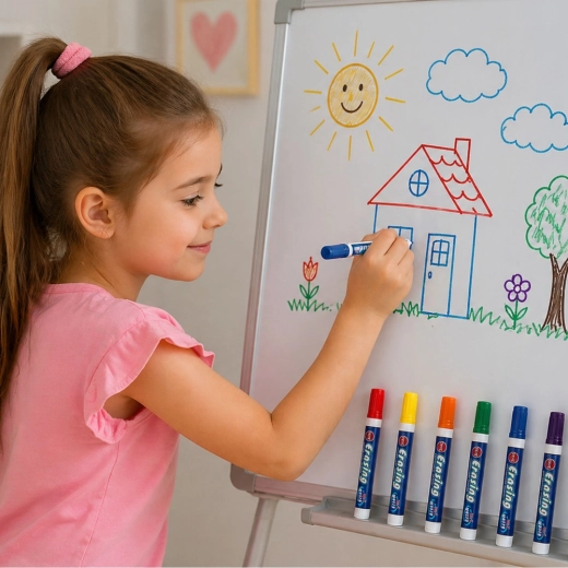 Einfaches Abwischen vom Whiteboard