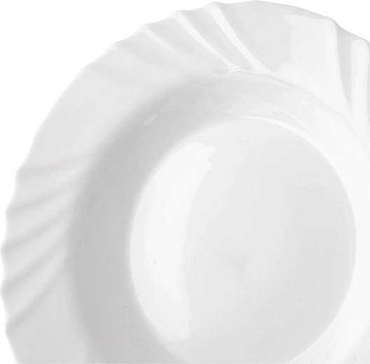 Stilvoller gewellter Rand