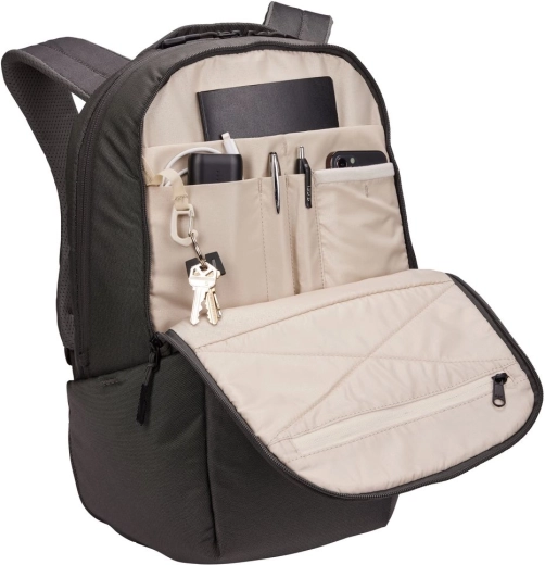 Clear organizer and charger pocket