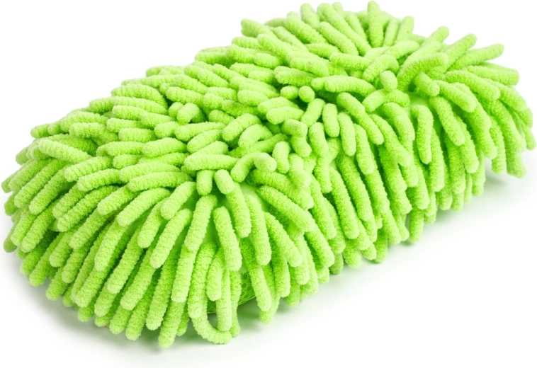 Dense microfiber fibers for more foam