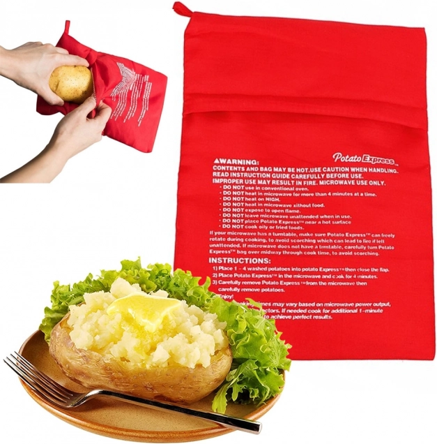 Zak voor het bakken van aardappelen in de magnetron POTATO EXPRESS