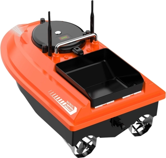Powerful drive with two propellers and anti-tangle protection