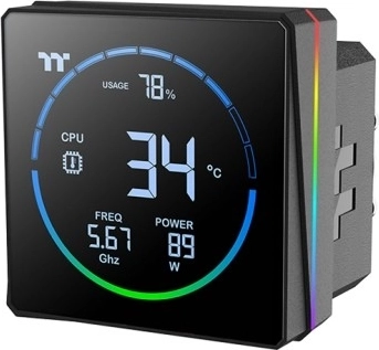 Écran LCD segmenté sur la pompe