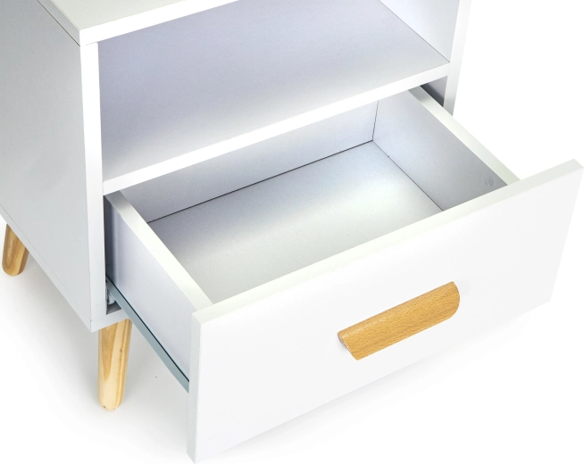 Stable wooden pine legs