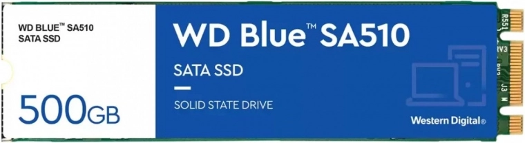SSD-Laufwerk WD Blue SA510 500 GB M.2 2280