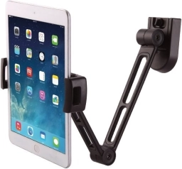 Wandarm für Tablet und iPad 4,7–12,9 verstellbar schwarz