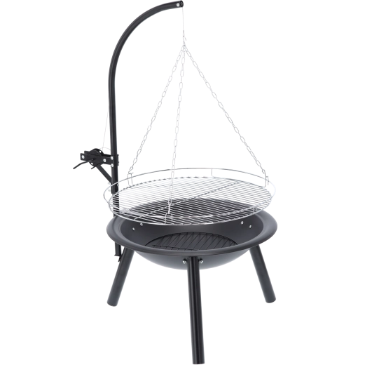 Stable construction with fire pit