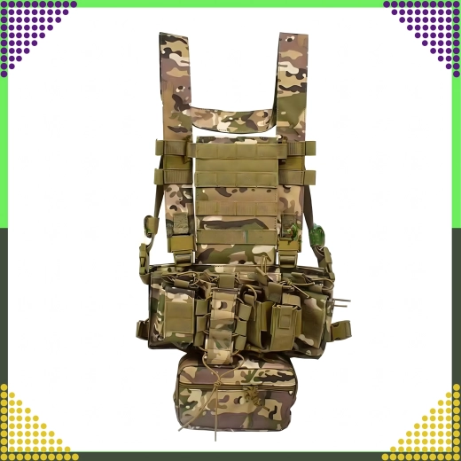 Tactisch modulaire MOLLE-vest licht voor airsoft en outdoor