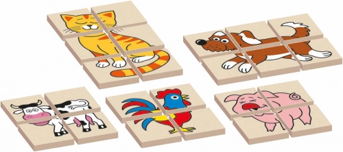Holztierpuzzle