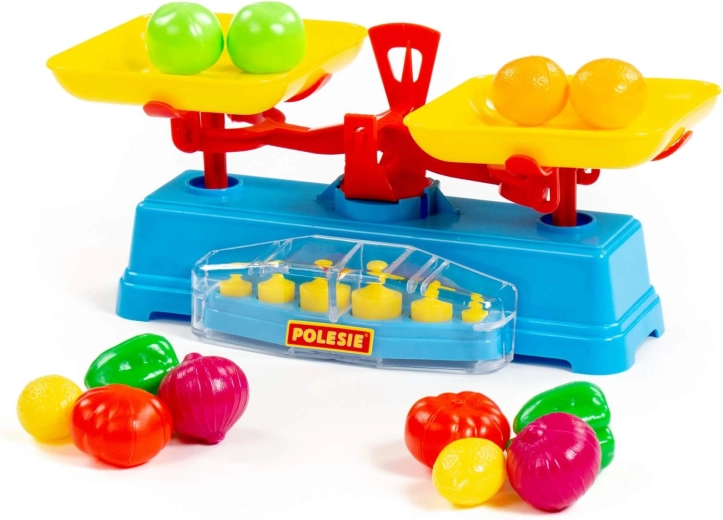 Colorful play food for realistic play