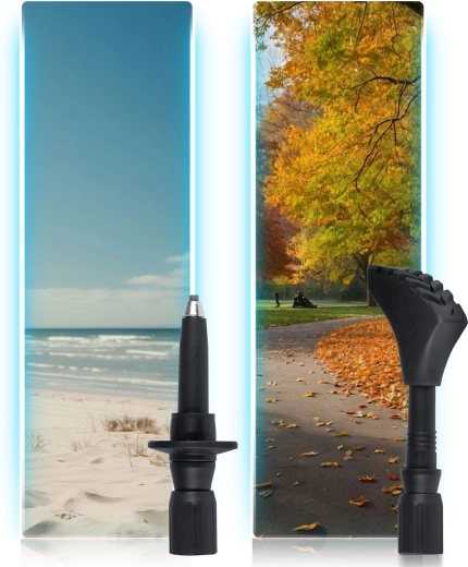 Verwisselbare doppen en schoteltjes voor verschillende ondergronden