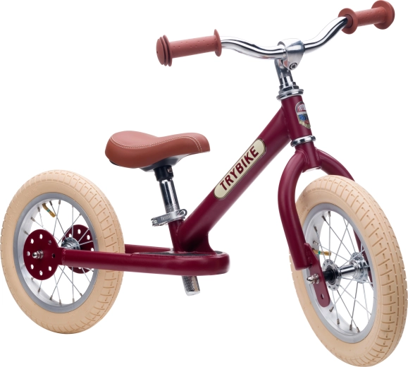 Trybike kids' balance bike – red