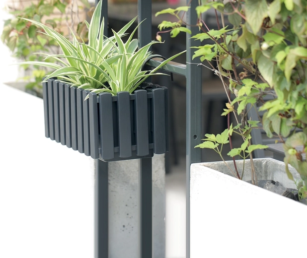 Robustes Latten-Design für den Außenbereich