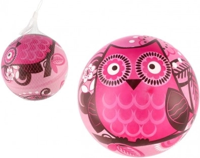 Balle avec motif hibou 22 cm