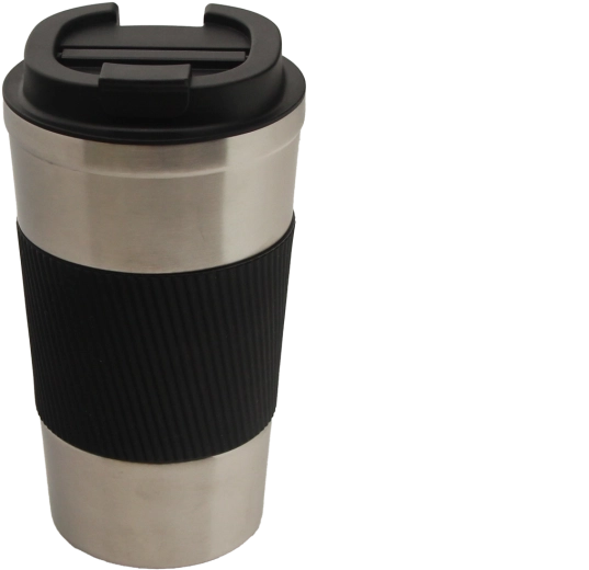 Secure grip thanks to the silicone band