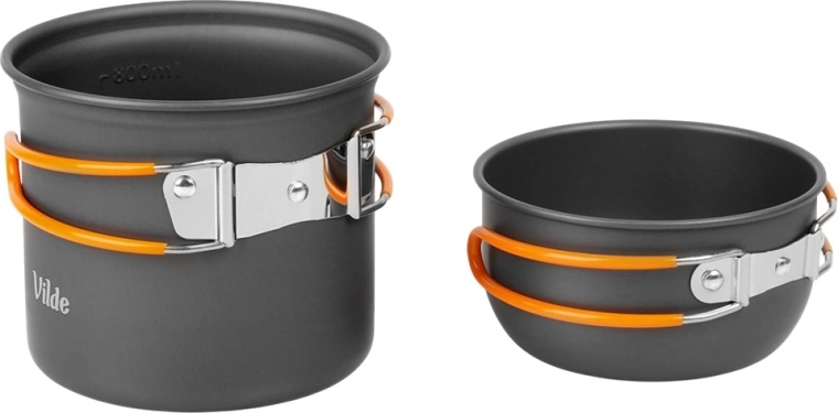 Robustes eloxiertes Aluminium und bequeme Griffe