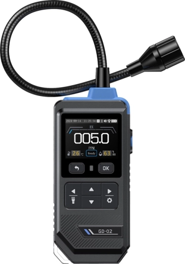 Fnirsi GD-02 Detektor für brennbare Gase mit farbigem IPS-Display