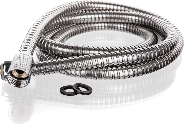 Shower Hose 200 cm Plastic Stainless Steel