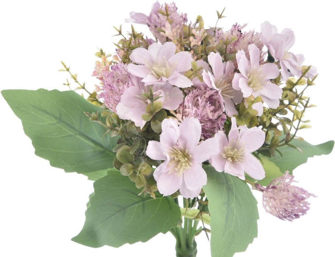 Artificial Purple Eucalyptus Sprig 33 cm