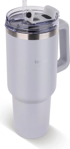 Lamart Huge crèmekleurige thermobeker 1,2 l