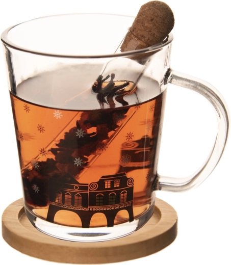 Sous-tasse en bambou pour protéger la table